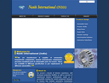 Tablet Screenshot of nankiinternational.com
